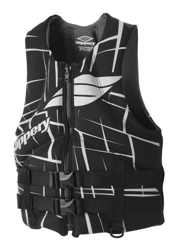 Slippery surge neo life vest black/white