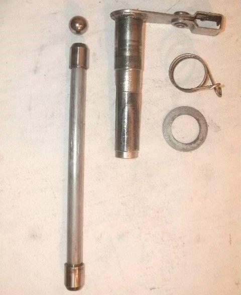 1980 - 1981 yamaha yz 465 clutch actuator arm, push rod & ball bearing yz465 