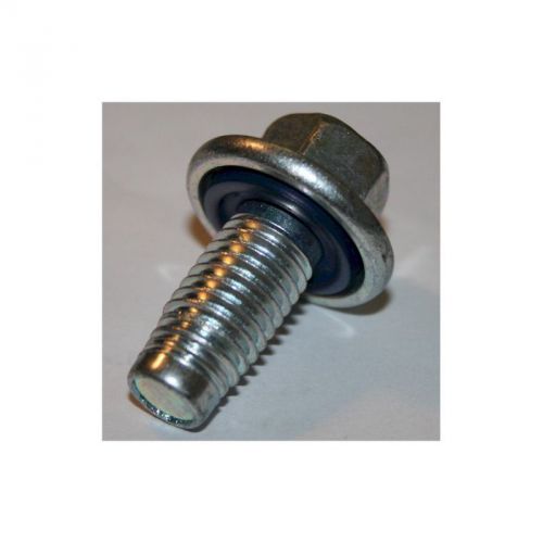 Engine oil pan drain plug