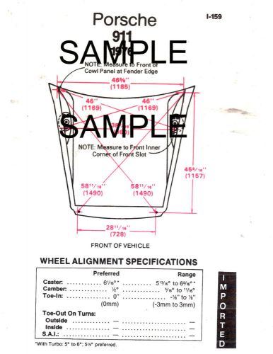 1976 1977 to 1987 porsche 911 914 924 928 944 underhood topview strut diagrams