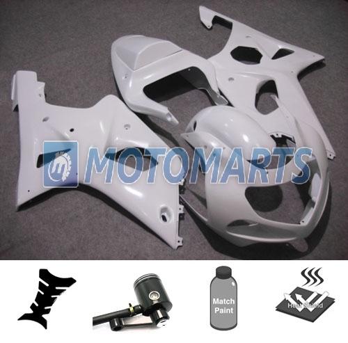 Bundle inj fairing with brake fluid pot for suzuki gsxr 600 750 k1 01 02 03 lwh