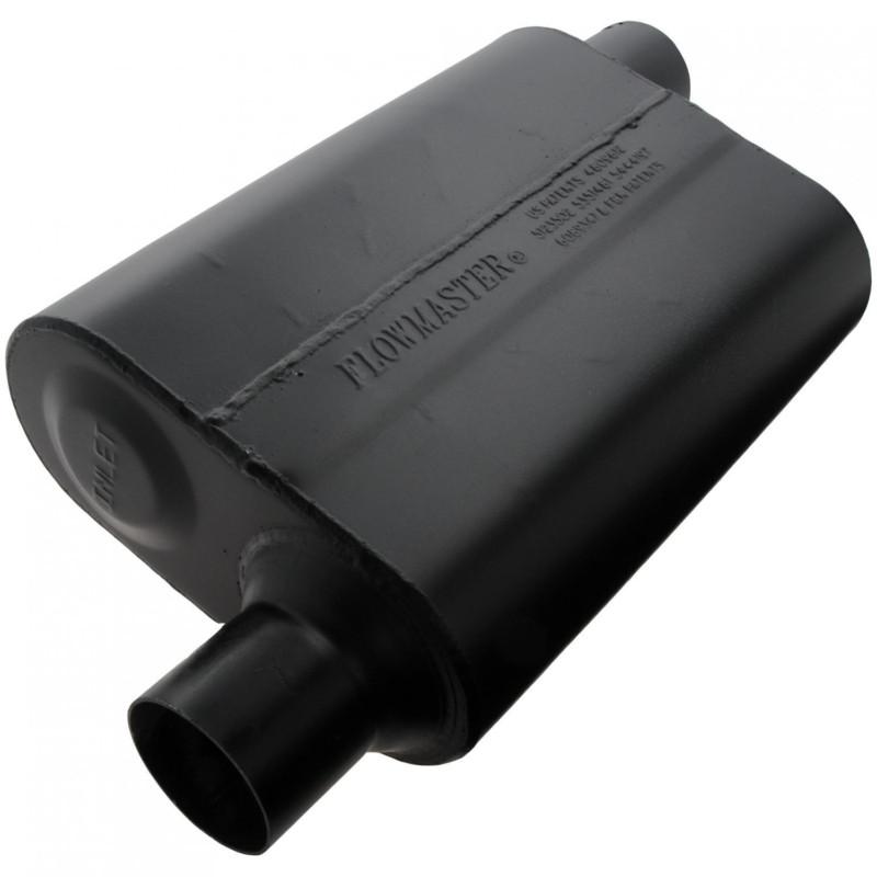 Flowmaster super 44 muffler - 2.50 offset in / 2.50 offset out - aggressive