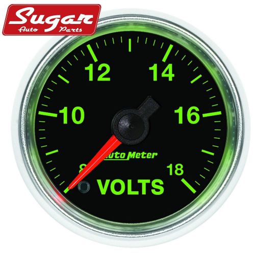 Auto meter 3891 gs; electric voltmeter