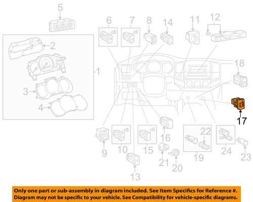 Toyota oem 12-14 camry heated seat-switch 8475106101