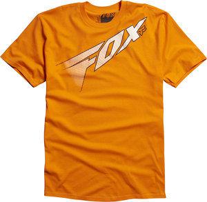 Fox racing redcard youth boys short sleeve t-shirt day glo orange