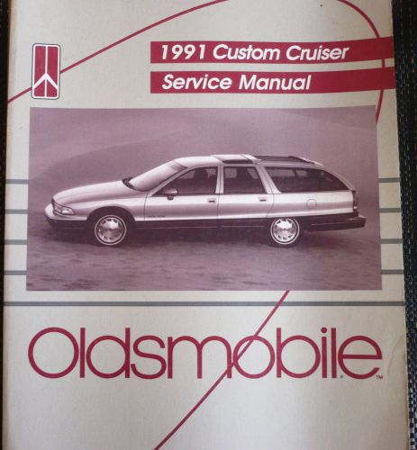 1991 oldsmobile custom cruiser station wagon service shop repair manual  oem