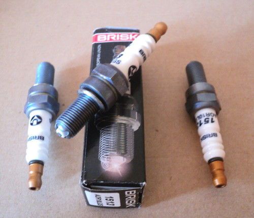 ►3 brisk aor10lgs spark plugs benelli tre-k1130 1130,trek-k 899,triumphsprint st