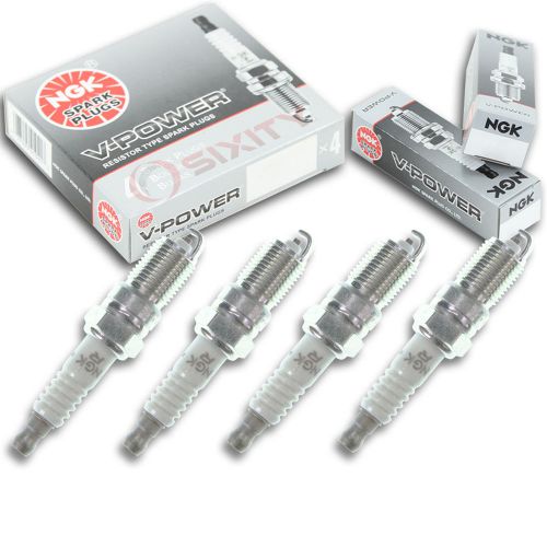 4pcs indmar 4.6l mpi northstar ngk v-power spark plugs cadillac 279 cid kit nl