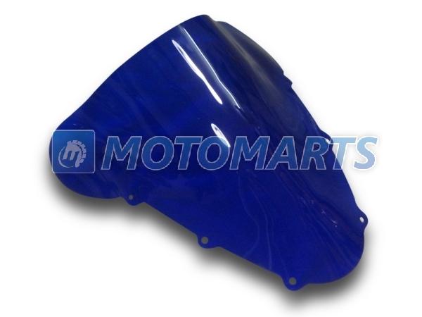 Blue windscreen for kawasaki zz-r1200 02-05