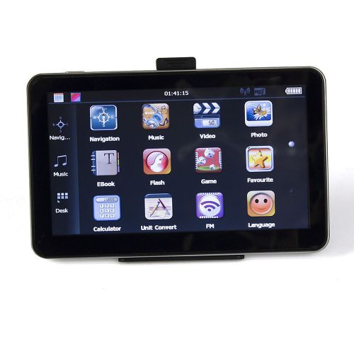 7&#039;&#039; 4gb 128mb accurate fm touch screen car navigation gps sat nav with bluetooth