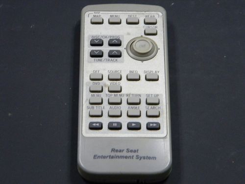 Lexus lx470 rear dvd entertainment remote control rear seat oem 86170-60030