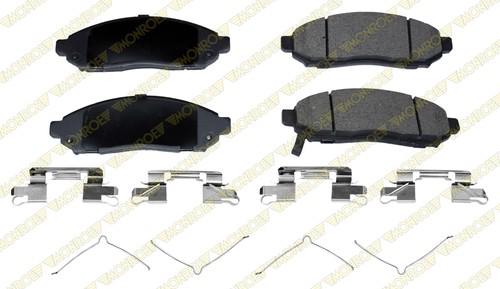 Monroe gx1094 brake pad or shoe, front-monroe prosolution ceramic brake pad