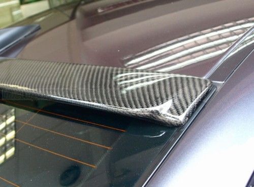 Carbon fiber bmw e90 3-series sedan rear wing roof spoiler , brand new