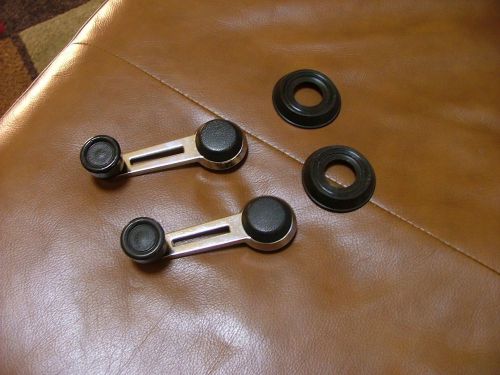 Fiat spider 2000 124 128 131 x1/9  pair of cromodora window cranks winders