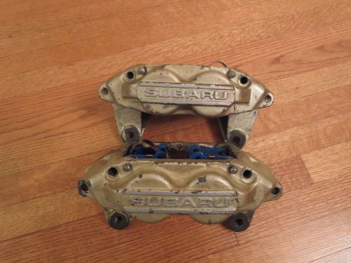 Subaru 4 piston (4 pot) calipers