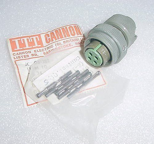 Nos aircraft cannon plug connector kit, ukms06el14s-2s, uk-ms06el14s-2s