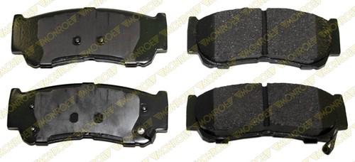 Monroe gx1297 brake pad or shoe, rear-monroe prosolution ceramic brake pad