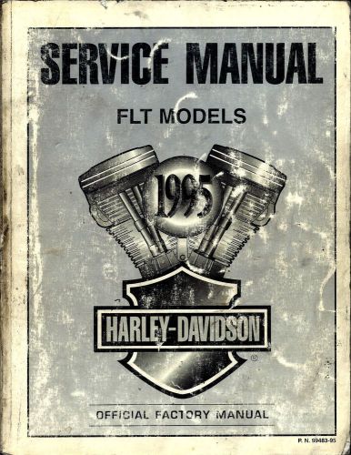 Harley-davidson flt models 1340cc 5-speed 1995 service manual; 99483-95