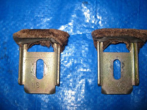 1989-1992 camaro firebird 2 right or left door glass guides fuzzies