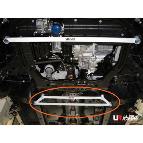 Fit kia forte koup ultra racing 4 points front lower bar (ur-la4-758)