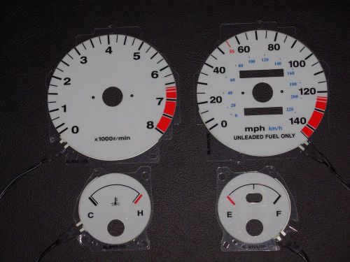 Performax glow gauge face 1990-93 acura integra ls/rs/gs manual trans el9093im