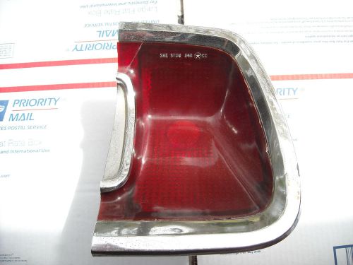 Mopar 1969 barracuda tail light right side w/lens mopar excellent driver quality