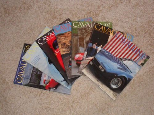 Cavallino magazine issues #46 to #52