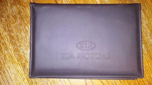 2004 kia sorento owner owners owner&#039;s manual w/ case