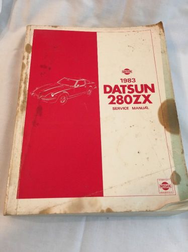 1983 datsun 280zx service manual s130 series 1982 nissan factory p/n 20101