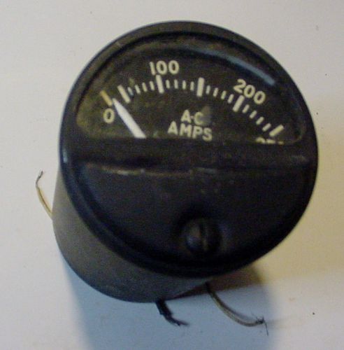 Ge military aircraft ac ammeter 0-250a 400 hz fs 2a.conair spec need shunt