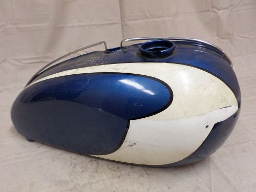 Roo69 triumph t120 71-72 pacific blue gas tank take off