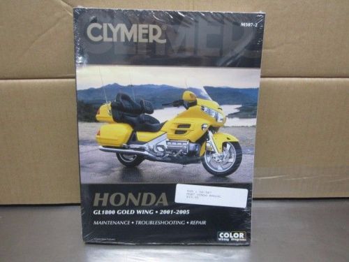 Clymer repair manual m507-2 honda  gl1800 gold wing 2001-2005