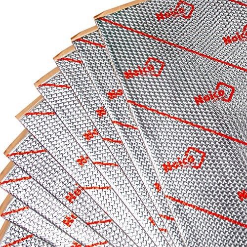 Noico 50 mil 25 sqft car sound deadening mat, butyl automotive sound deadener,