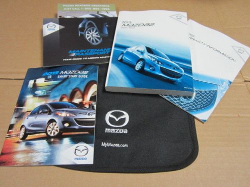 2013 mazda 2 owners manual  (oem) - j2780