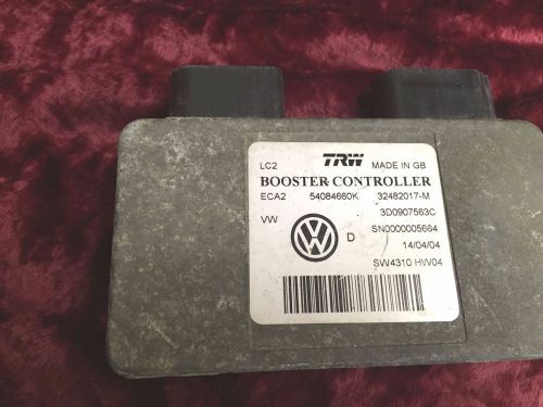 Vw phaeton 3d0907563c brake booster computer 3d0907563c