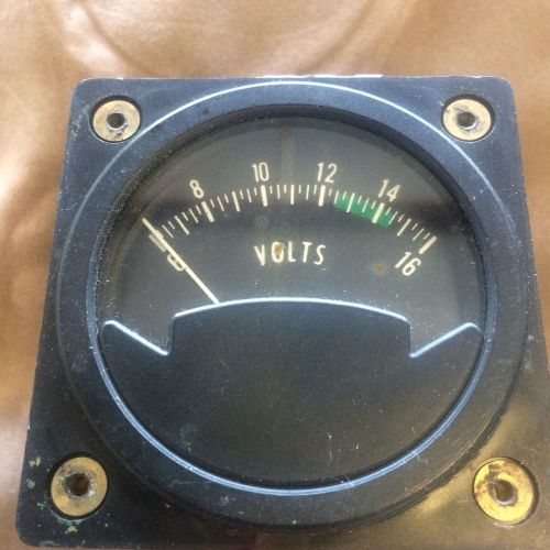 Aircraft aviation volt gauge