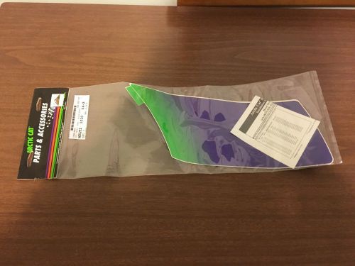 New arctic cat snowmobile purple/green hood decal kit 0639-863 &#039;98-99 zr zl ps