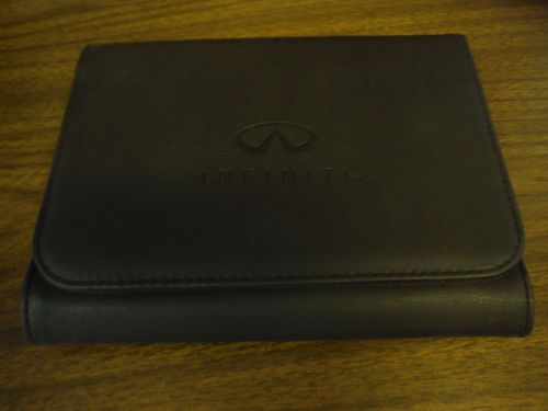 2013 infiniti ex owner&#039;s manual in case with extras