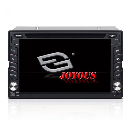 Car universal dvd navigation 2din 6.2&#034; touch screen radio steering wheel rds hd