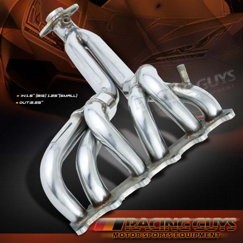 1995-1999 volkswagen volk vw golf jetta vr6 bbp racing exhaust header 4-2-1