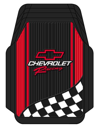 1964-2016 chevrolet camaro 2-pc front racing factory floor mats liner chevy ss