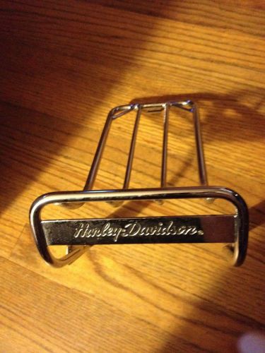 Harley davidson body rack bumper carrier guard-1987-chrome