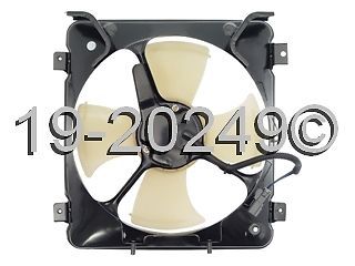 Brand new radiator or condenser cooling fan assembly fits honda civic