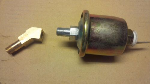 66 - 77 olds cutlass 442 oil pressure sending unit &amp; elbow fitting