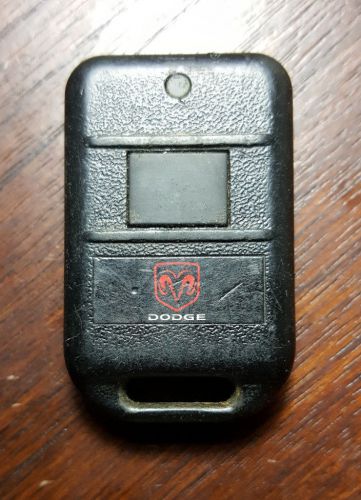 Dodge code systems keyless auto-start remote fob, fcc id: goh-pcmini, item 925