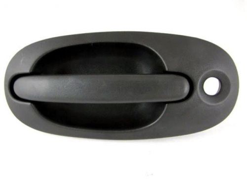 Door handle side door outside black left lh driver