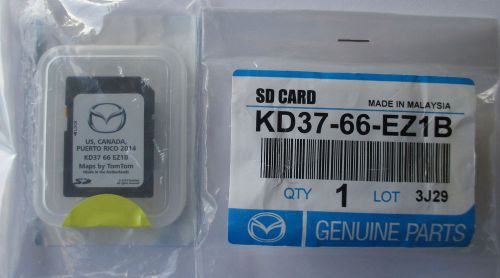 Brand new mazda 3 6 cx-5 cx-9 map sd navigation card u.s canada puerto rico read