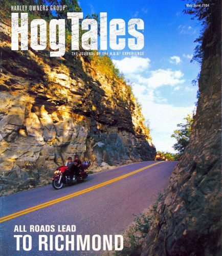 2004 may/jun harley hog tales magazine -archive mysteries-racing heroes-richmond