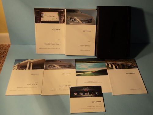 10 2010 lexus ls460/ls460l owners manual with navigation