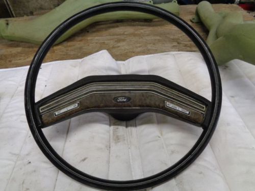 1977 78 79 ford truck bronco f series steering wheel  oem nice condition xlt